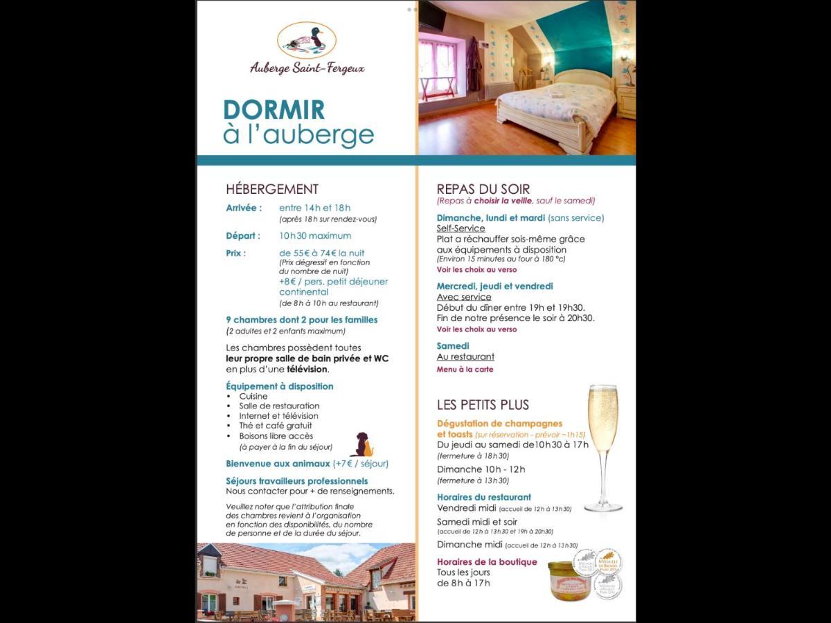 Auberge Saint Fergeux Gionges 外观 照片